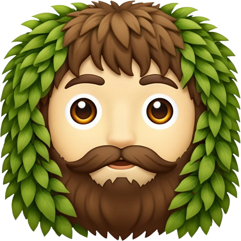 bush hairy brown emoji