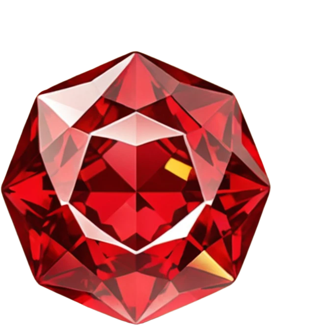 ruby with gold emoji