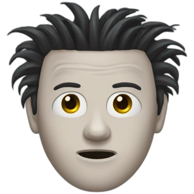 edward scissorhand emoji
