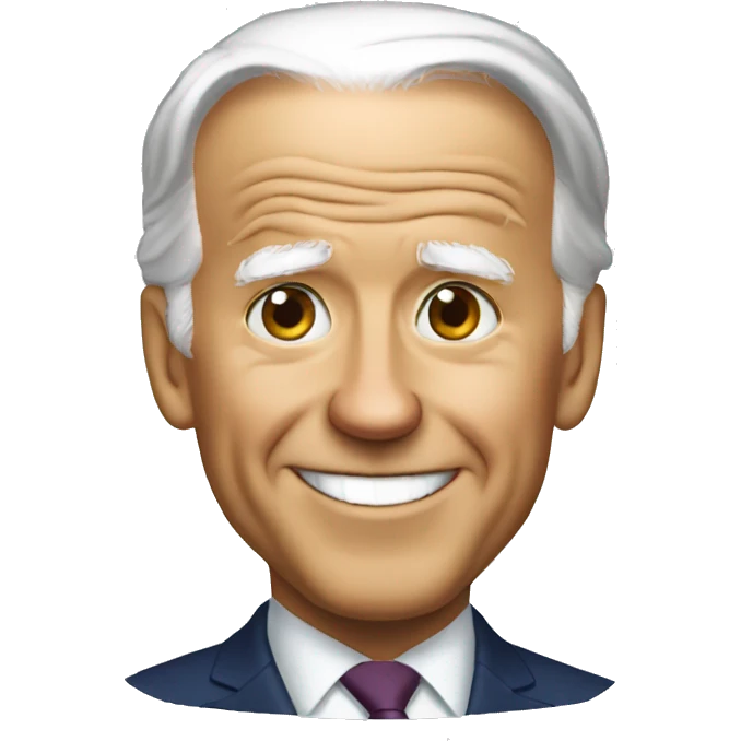 smart Joe biden emoji