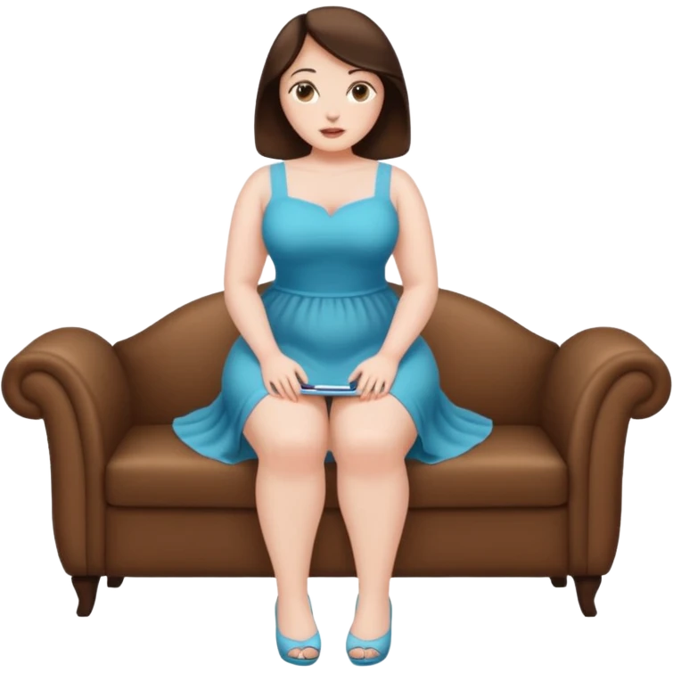 brunette curvy opening legs waiting for her bf to fuck her  emoji