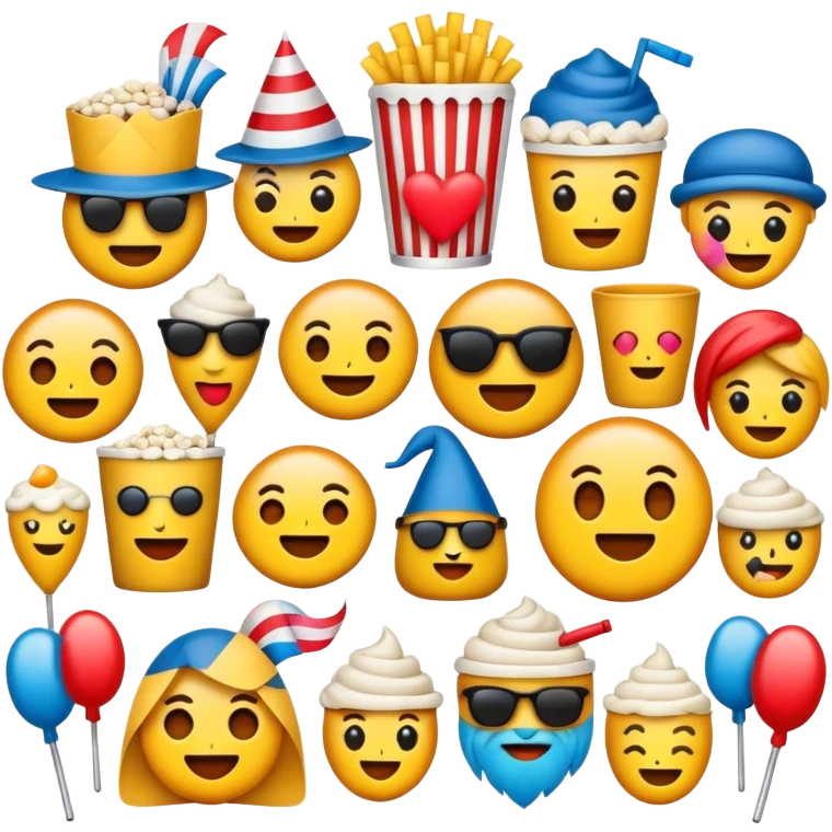 Cinematic Realistic Zagreb Film Festival Pop Culture Emoji, showcasing a vibrant, artistic festival atmosphere rendered with dynamic textures and cinematic, festive lighting. emoji