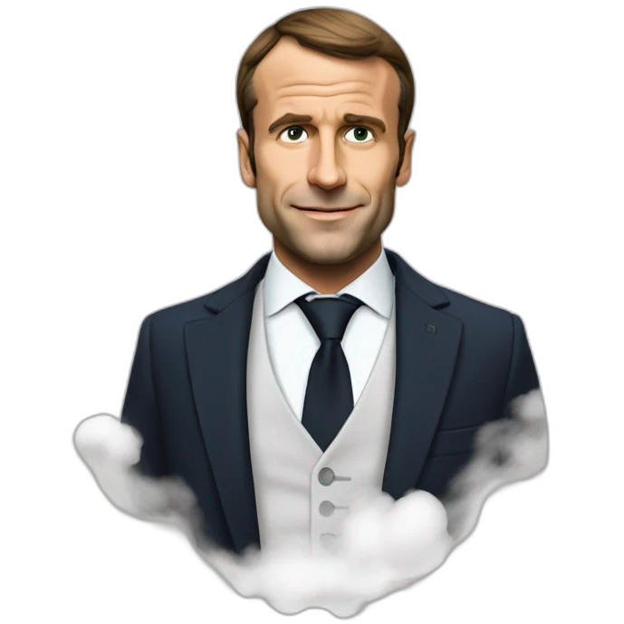 Macron smok emoji