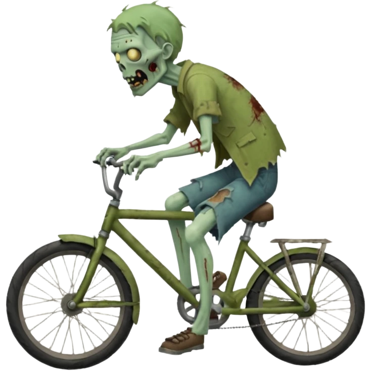 zombie on bike emoji
