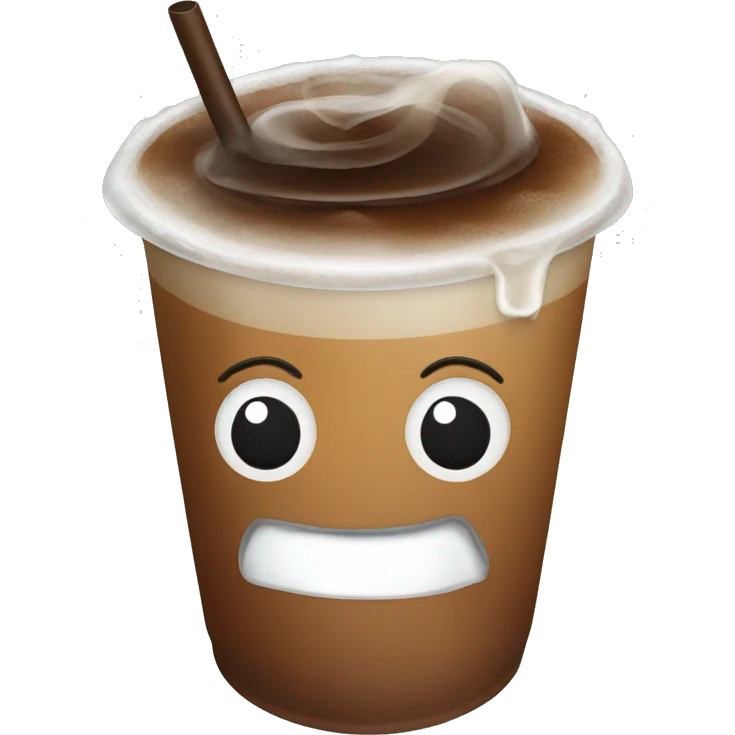 Iced coffe emoji