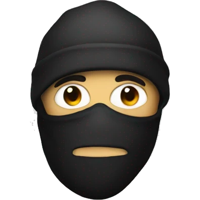 A robber emoji