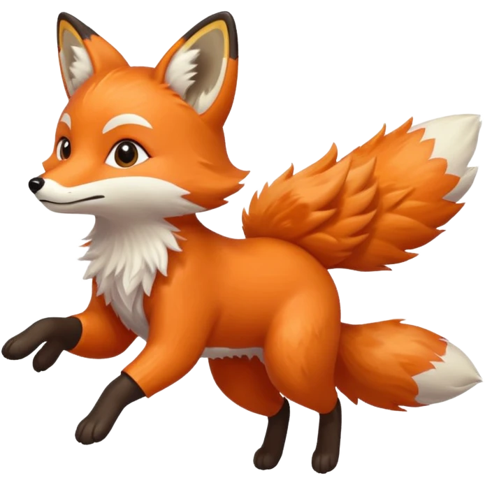 fox flying emoji