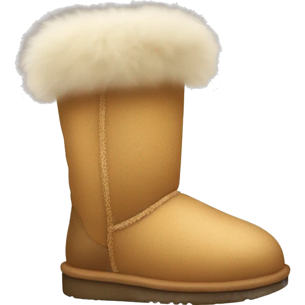 Fluffy Ugg boots  emoji