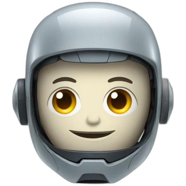 Robotic emoji