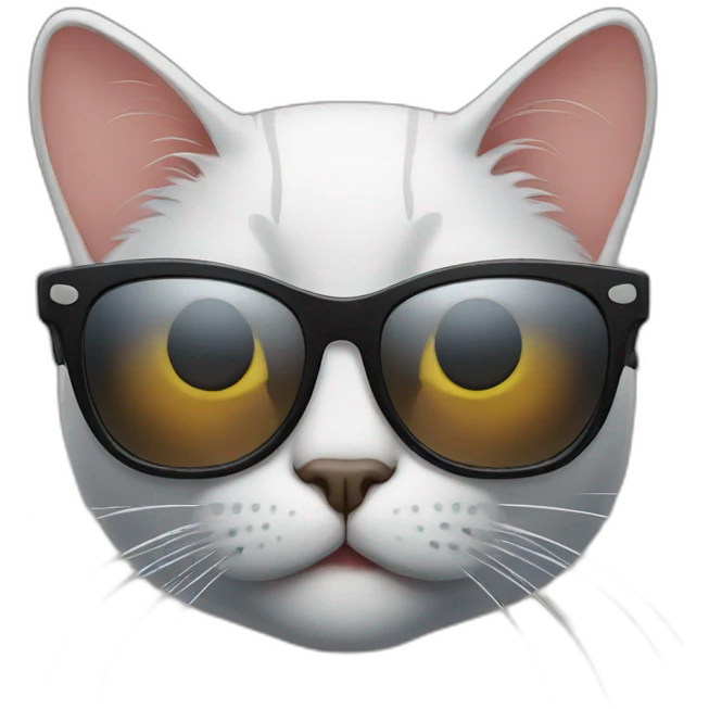 cat is wearing sunglasses emoji