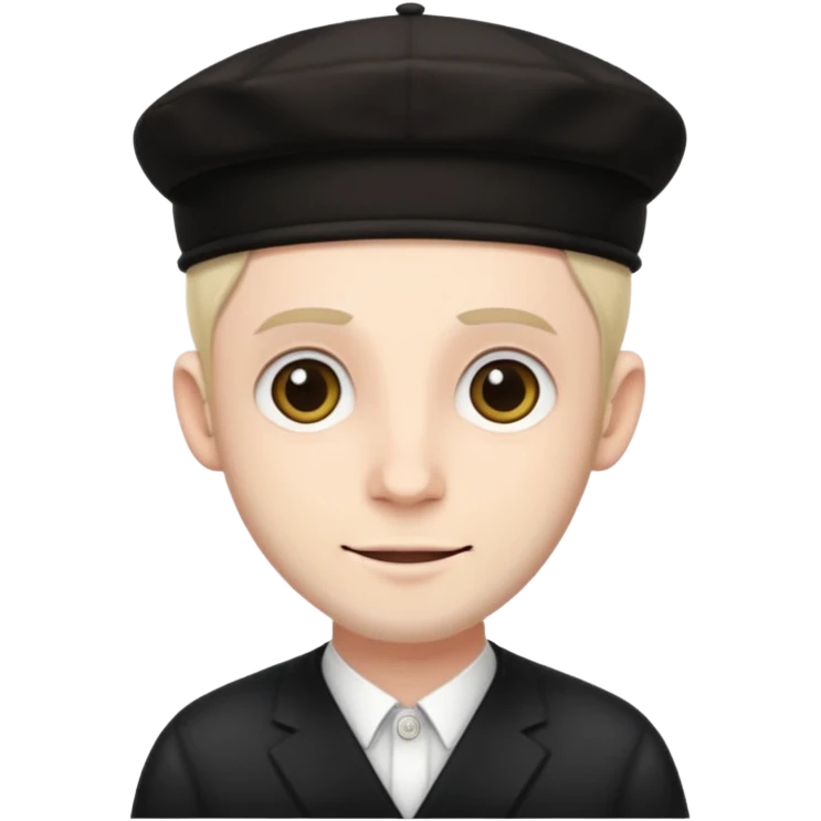 Jewish man with Jewish hat emoji
