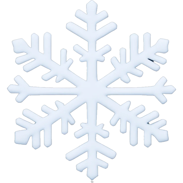 snowflake gothique emoji