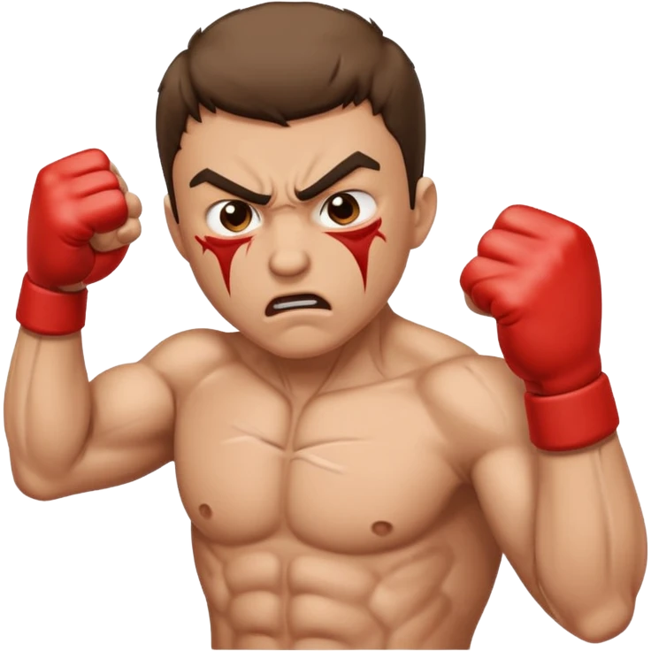 a man punches himself in the face  emoji