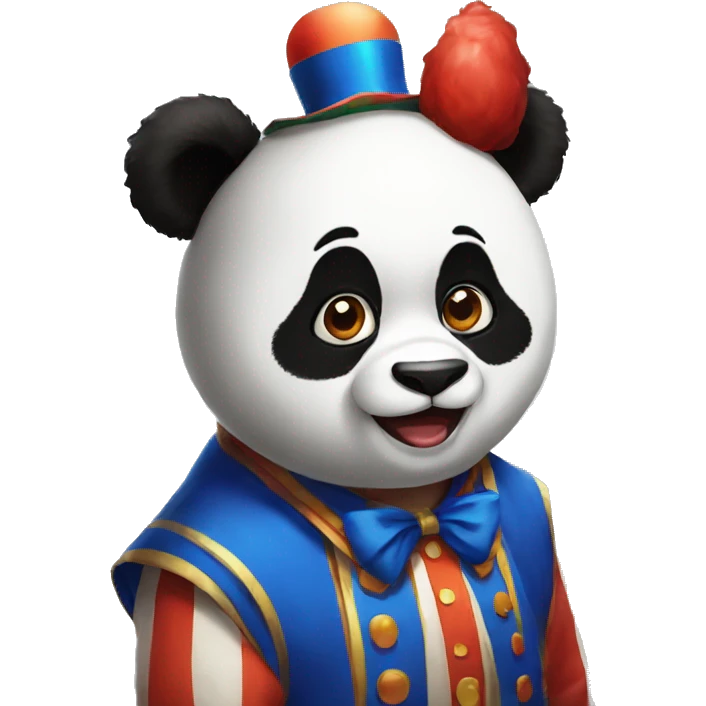 Panda payaso enano persona emoji