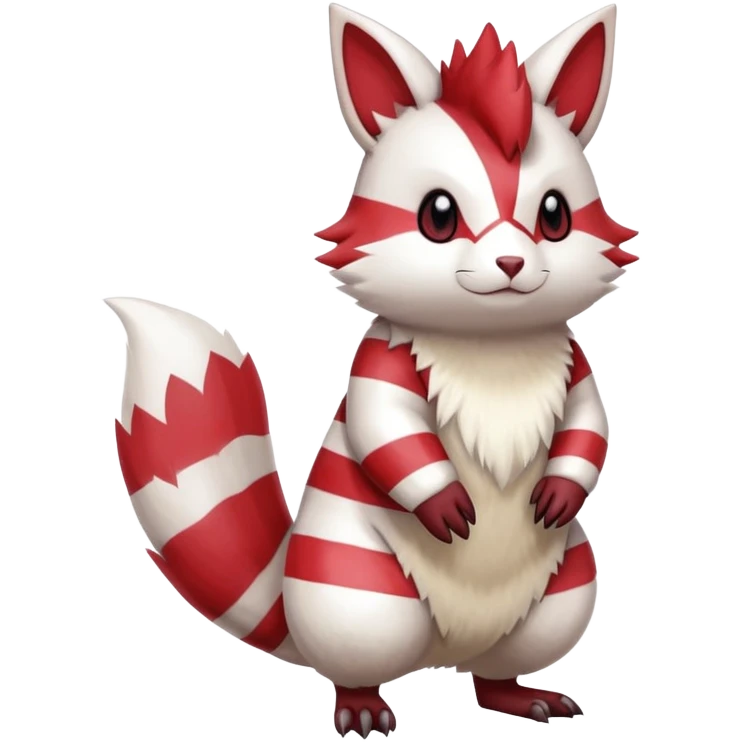 Furret-Zangoose-Hybrid (Full body) emoji