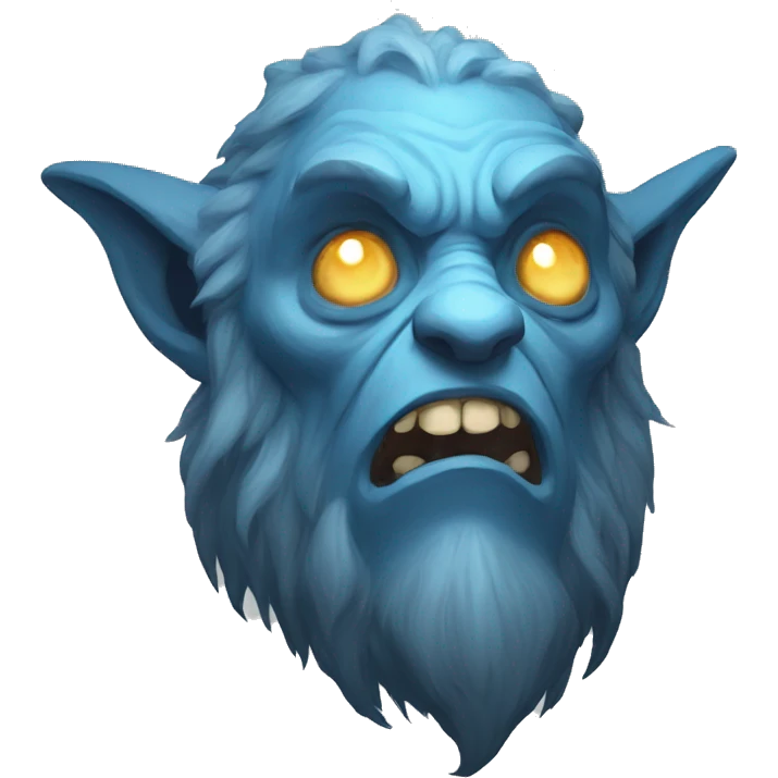 spectral giant blue firbolg surprised emoji