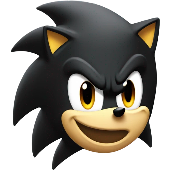 Shadow from sonic emoji
