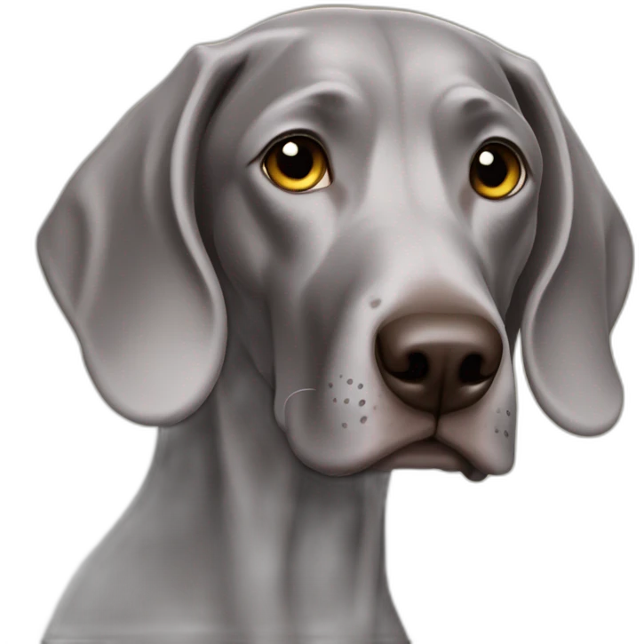 weimaraner emoji