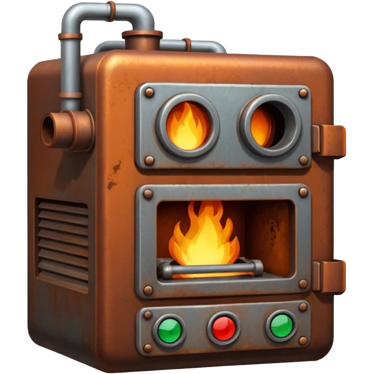 Furnace realistic emoji