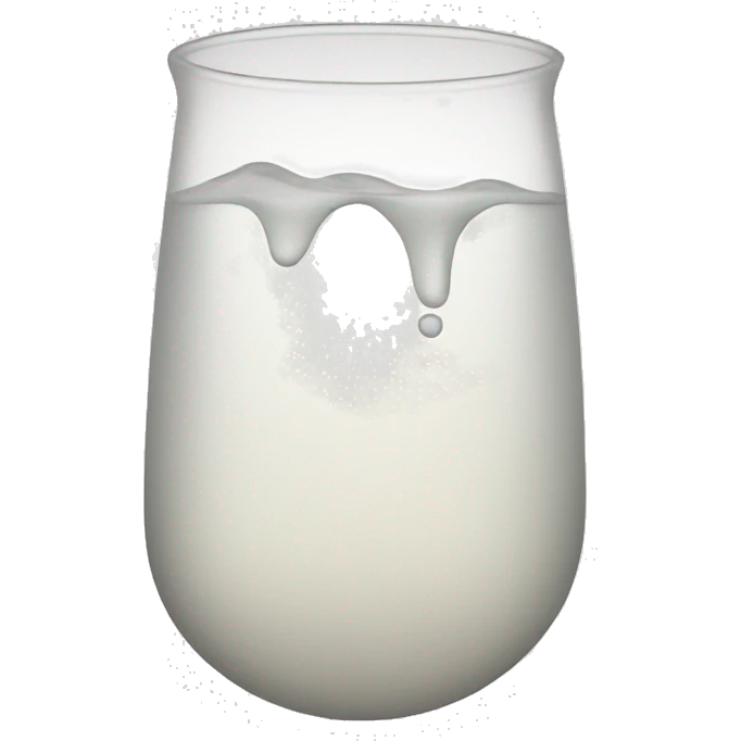 white liquid  emoji