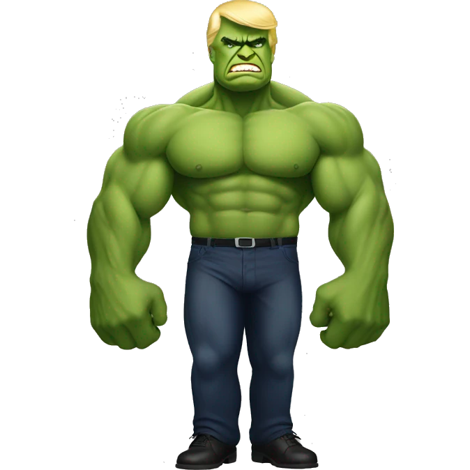 Trump hulk emoji