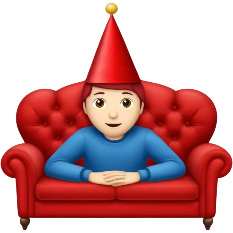 party sofa emoji