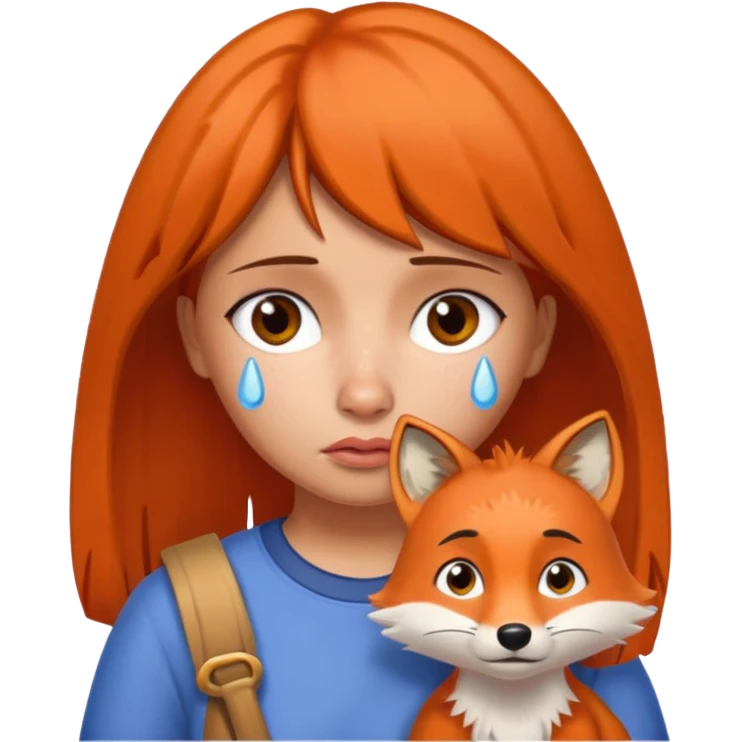 Make Dora and Swiper the fox crying emoji