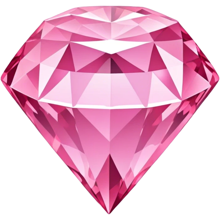 Pink diamond  emoji