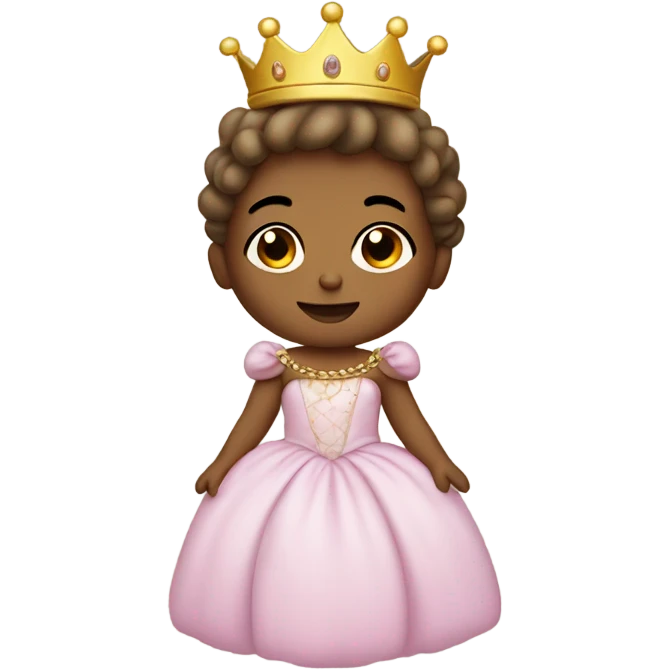 Baby peanut princess emoji