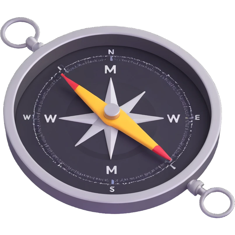 compass navigation tool emoji