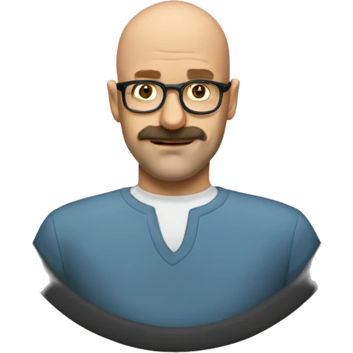 Tobias Funke bald emoji