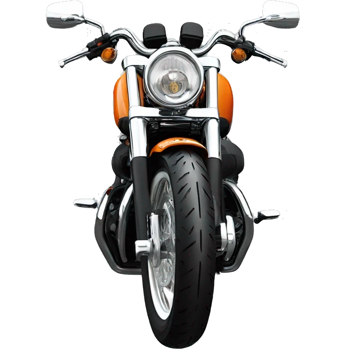 Harley Davidson forty eight  emoji