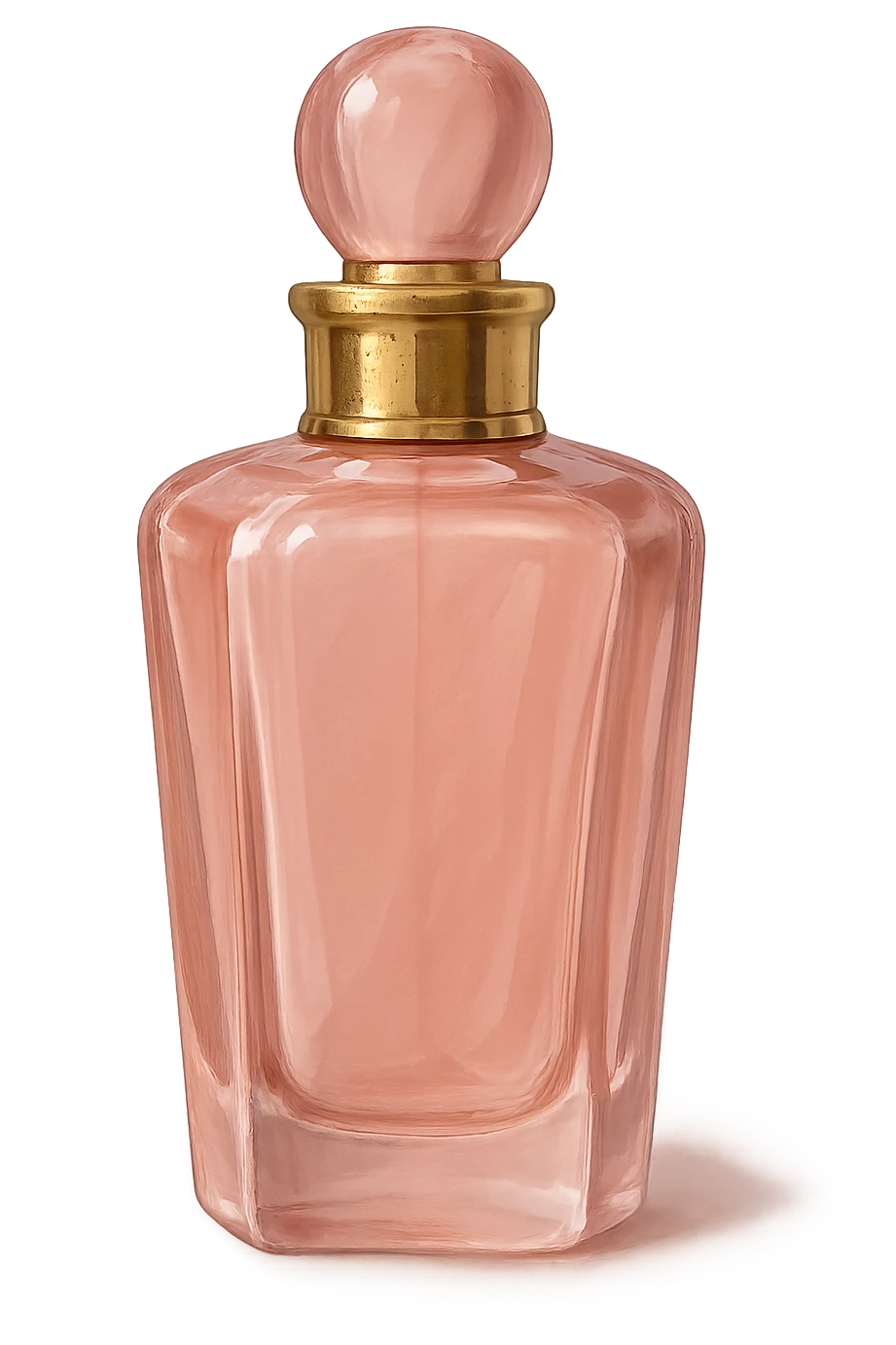 pink perfume bottle, digital illustration emoji
