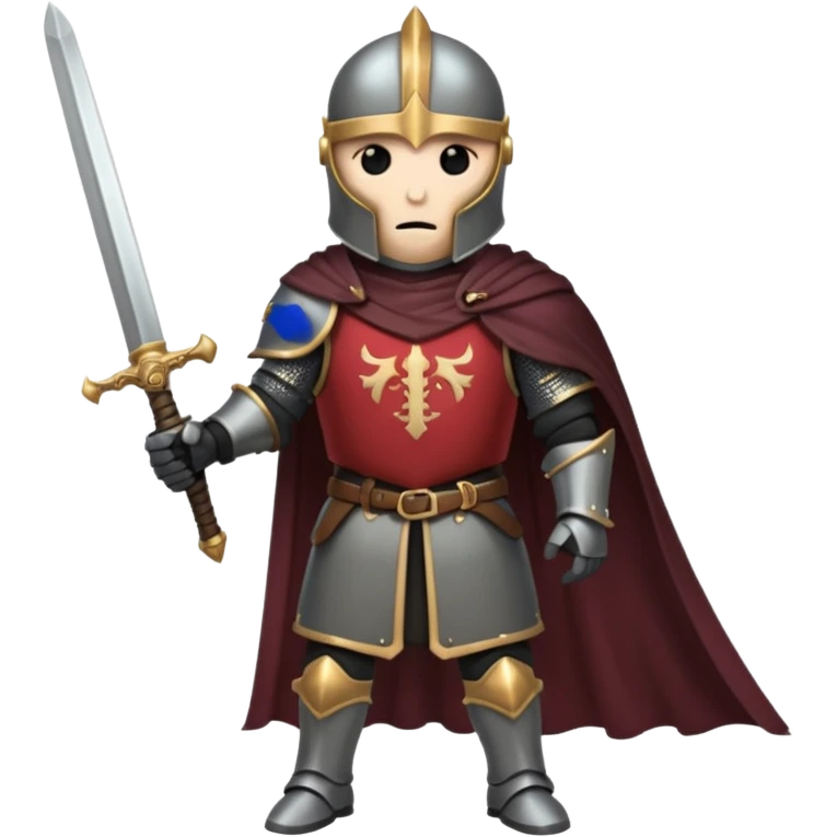 Headless Knight with Sword emoji