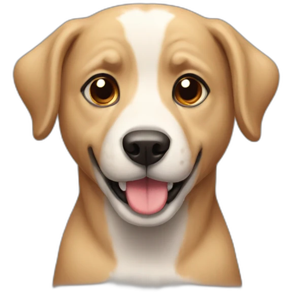perro ladrando emoji