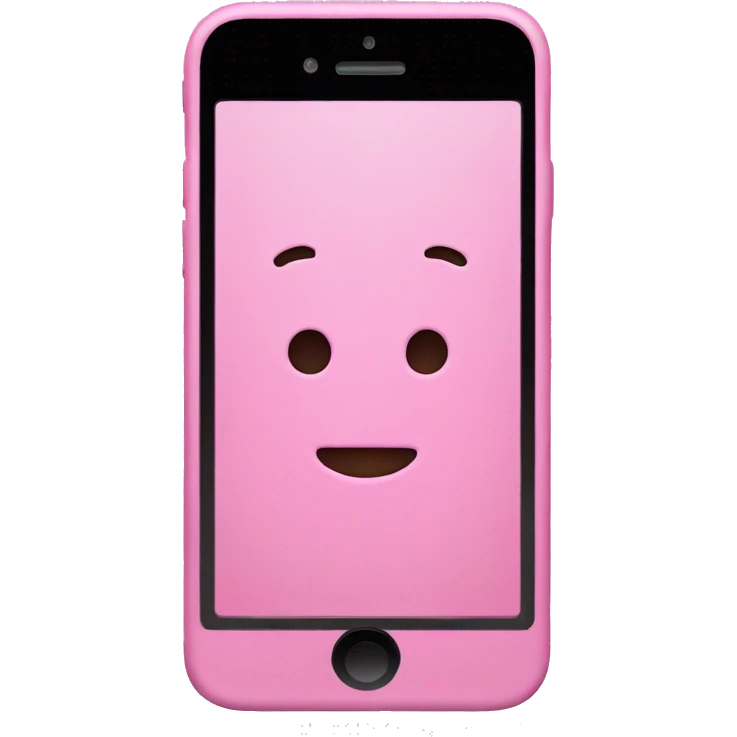 iPhone Pink emoji