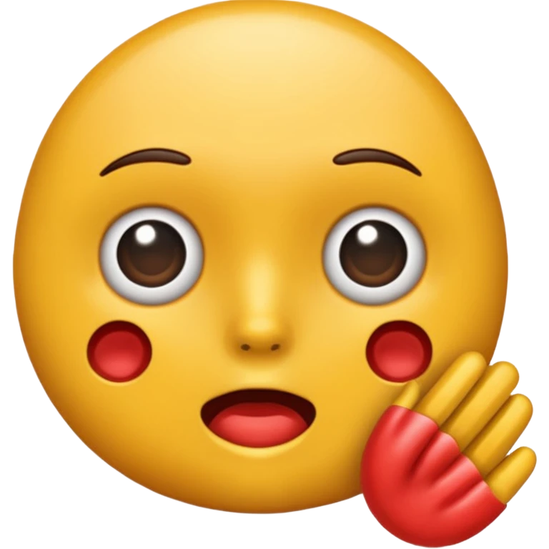 realistic butt with diarrhea smeared on it emoji