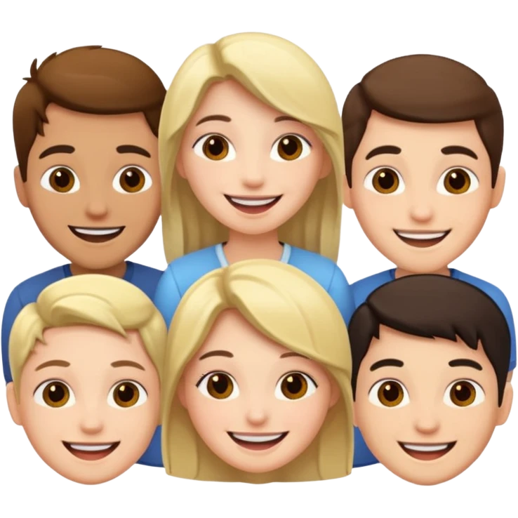 friends happy emoji