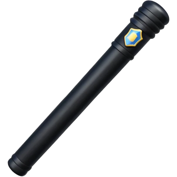 police baton emoji