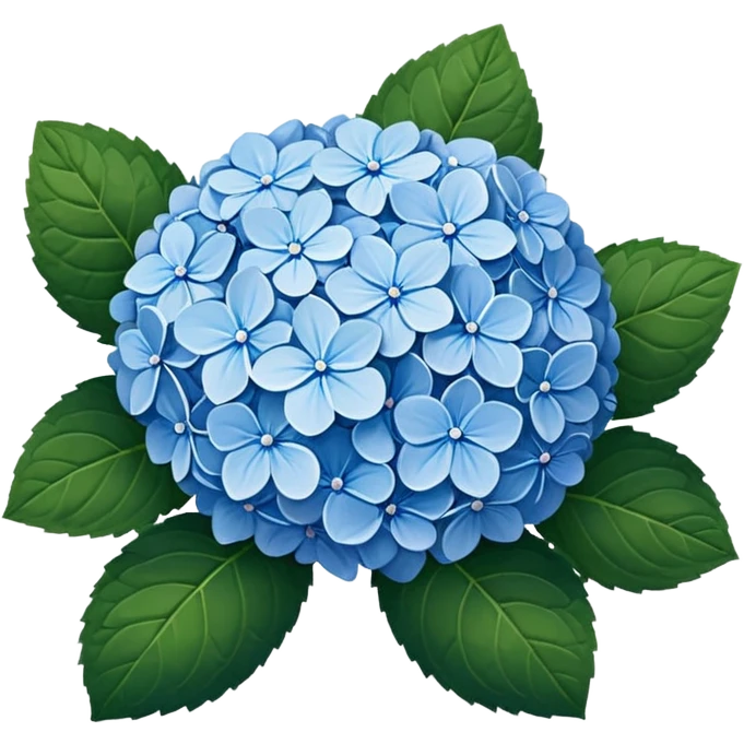 hydrangea emoji