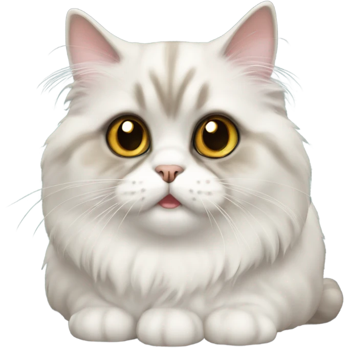 derpy persian munchkin cat emoji