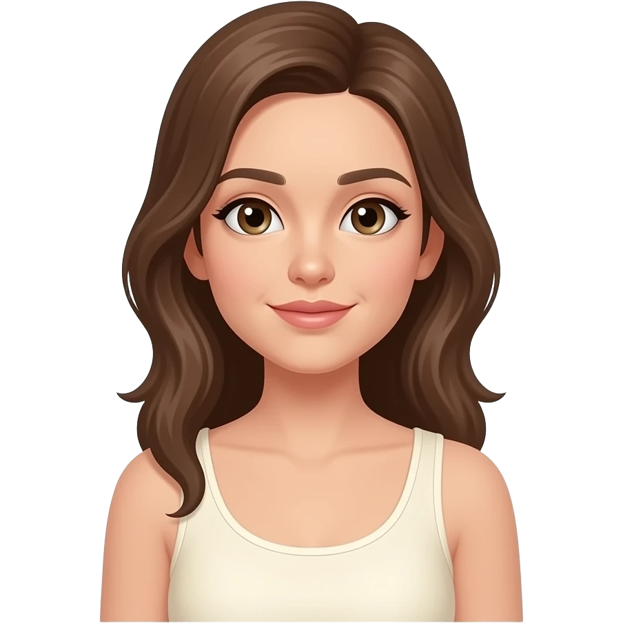 tank top cream pyjamas emoji