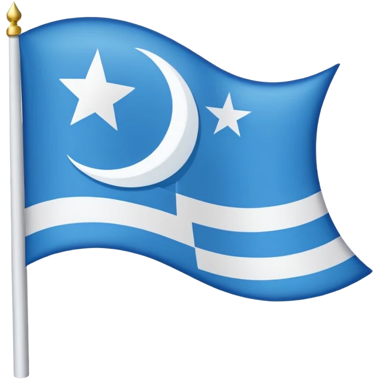Tatar bayrağı göktürk emoji