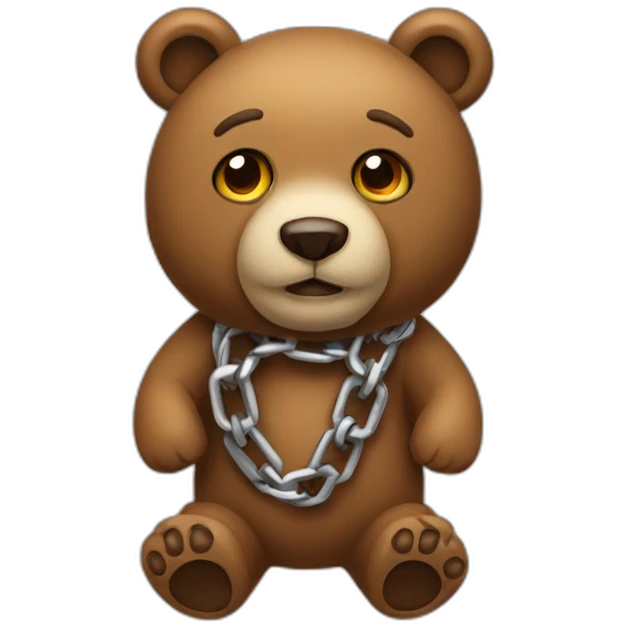 chain-bear emoji