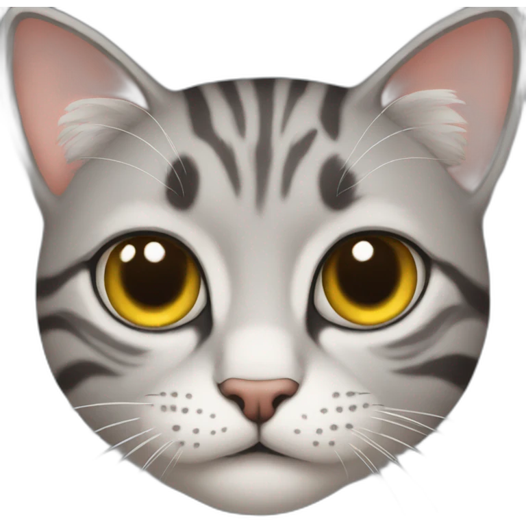 Bad cat emoji