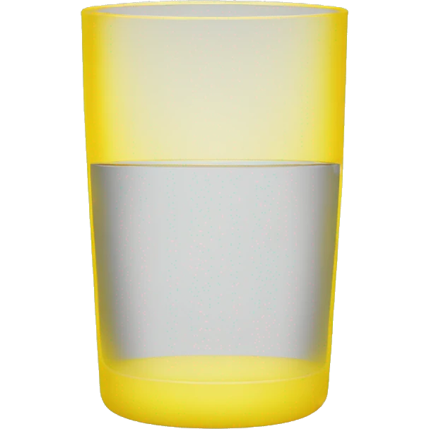 yellow water glass emoji