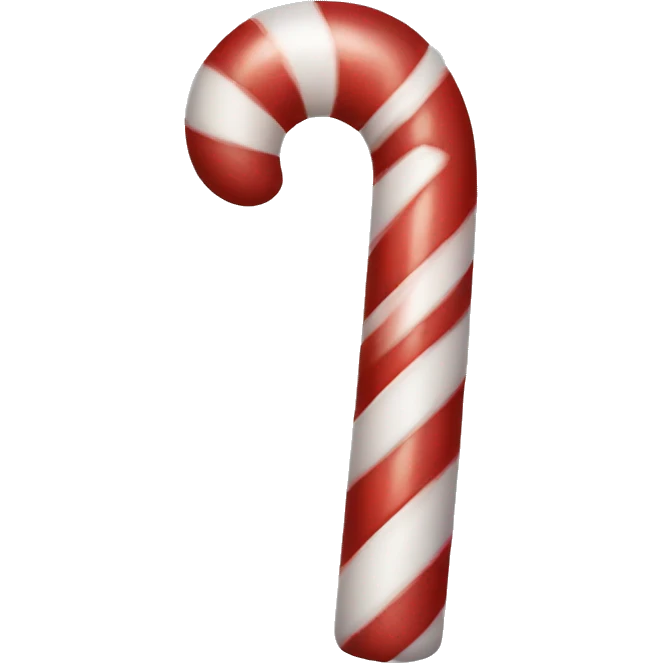 candy cane emoji