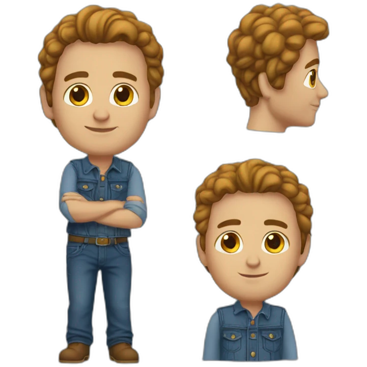 Le jean-Pierre  emoji