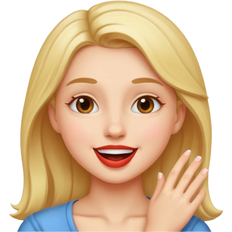 Make a girl kiss emoji