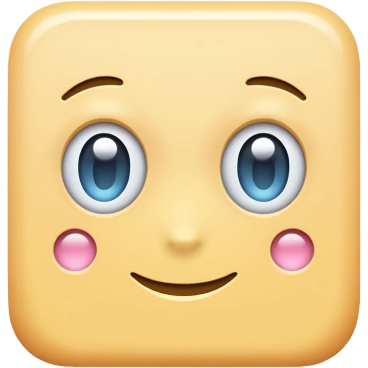 a square and good written in it also fill the background with pastel blue color emoji